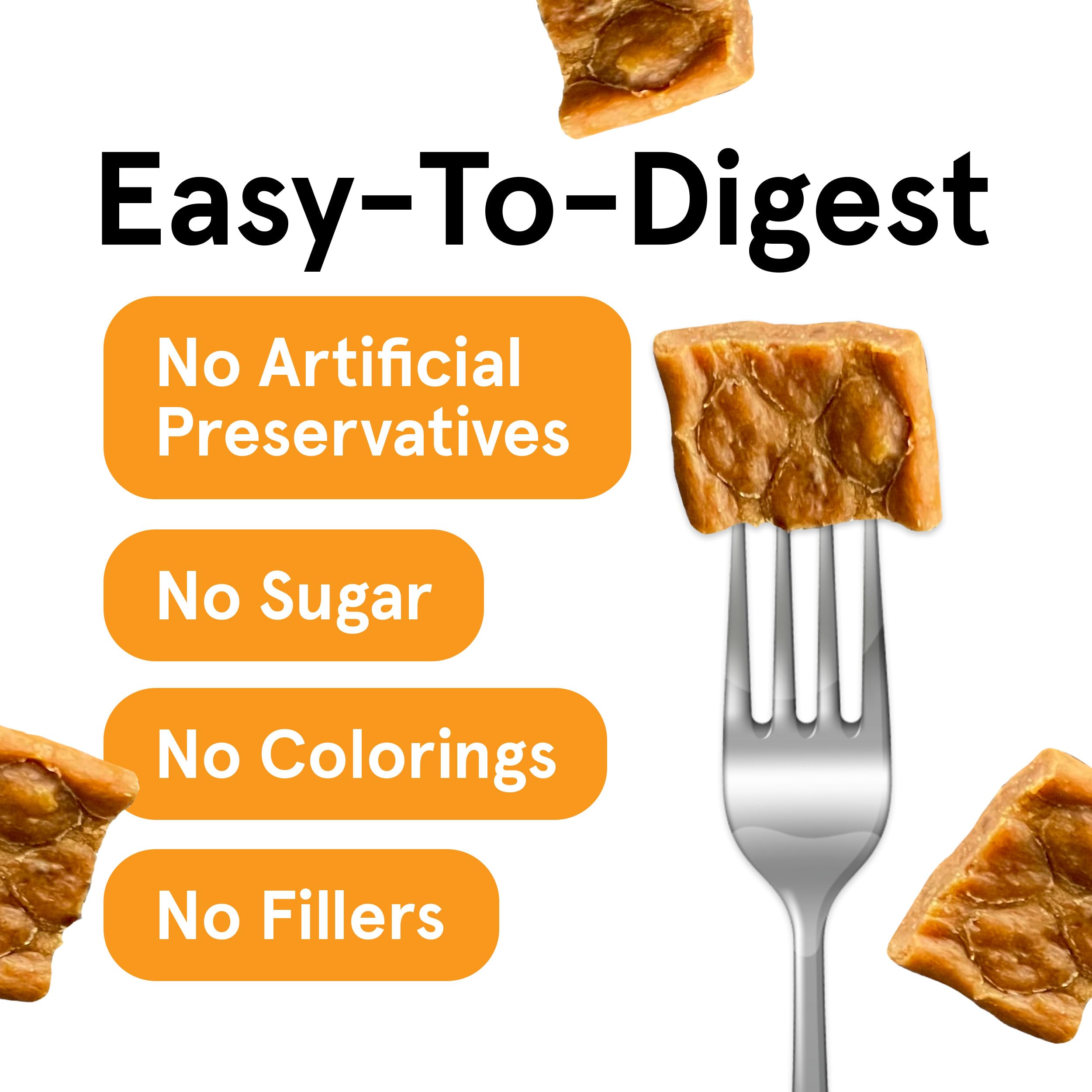 Real Meat Dog Treats - Two 12oz Bag of Bite-Sized Air-Dried Venison & Chicken Jerky for Dogs - Grain-Free Jerky Treats with 95%